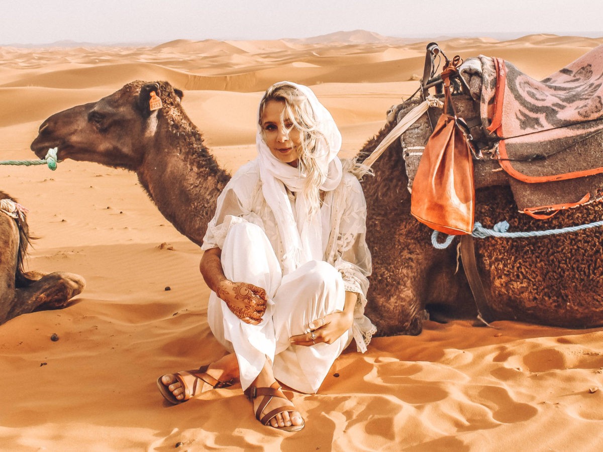 sahara desert camel ride