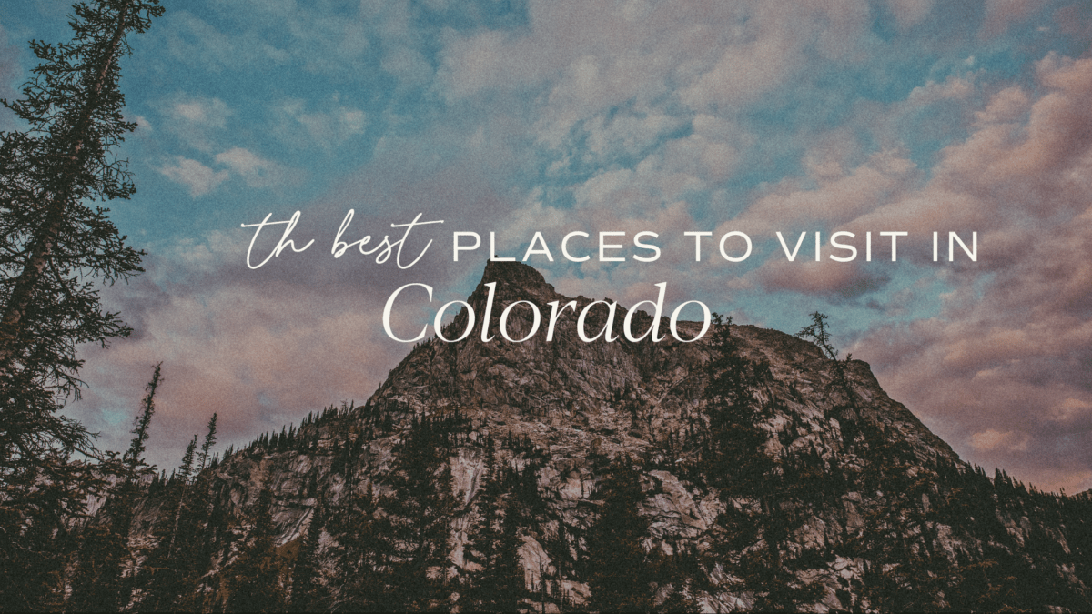 Discover the best places to visit in Colorado with our comprehensive travel guide. From vibrant cities to charming mountain towns, explore top destinations like Denver, Aspen, and Durango for an unforgettable Rocky Mountain adventure.
